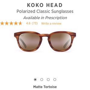 Maui Jim KoKo Head Sunglasses in Matte Tortoise